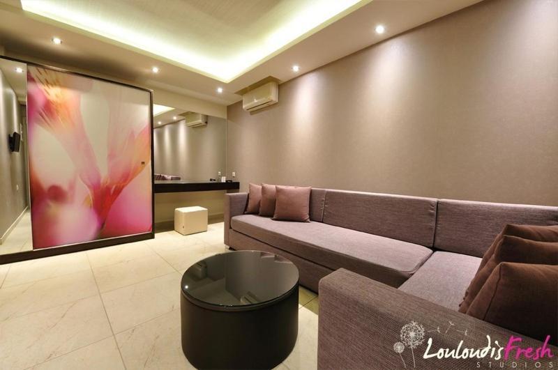 Skala Rachoni  Louloudis Fresh-Adults Onlyアパートホテル 部屋 写真